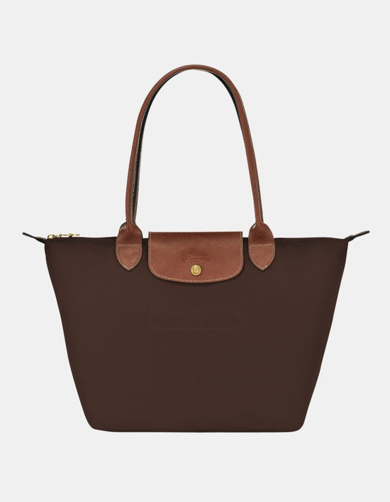Elegant brown nylon bag